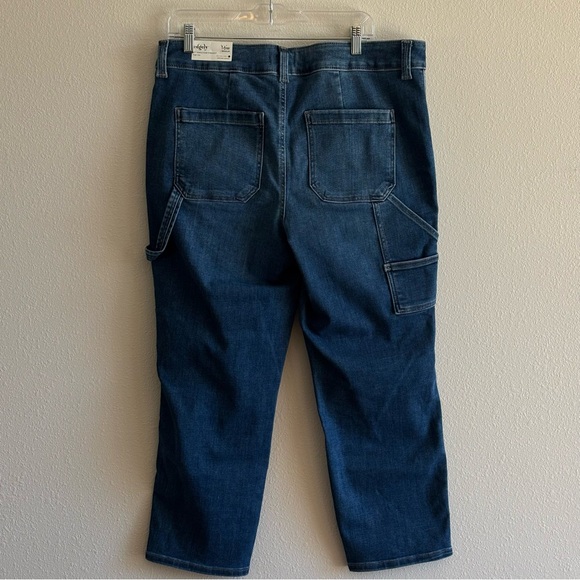 NWT Maurices Edgely Medium Blue Denim Jeans Size 16W - Picture 5 of 11